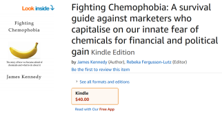 Fighting Chemophobia is now available in the Kindle store!